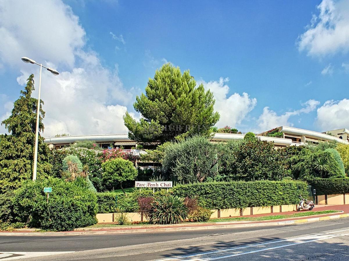 Studio Parking Fibre Piscine Clim Le Cannet Luaran gambar