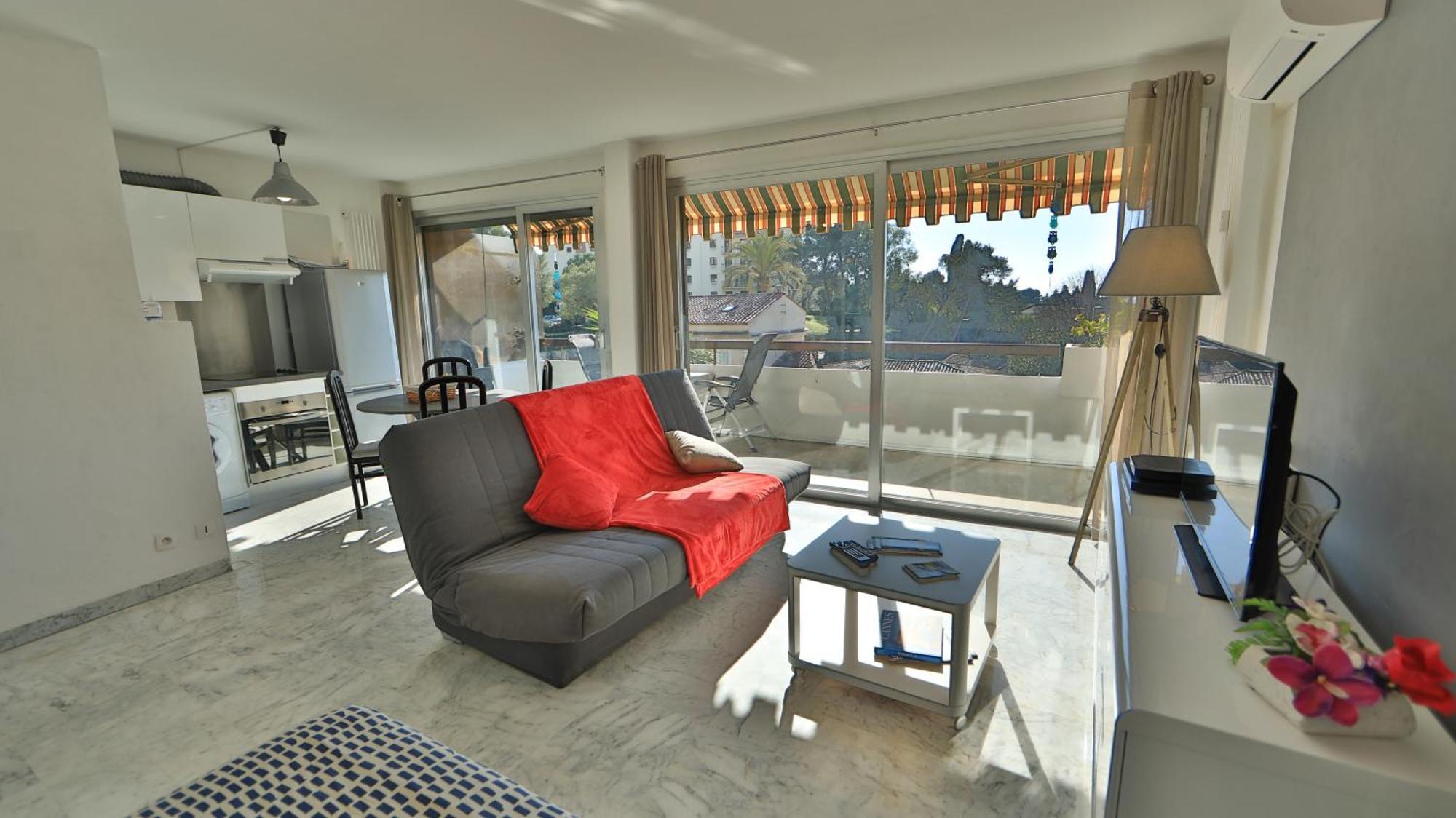 Studio Parking Fibre Piscine Clim Le Cannet Luaran gambar